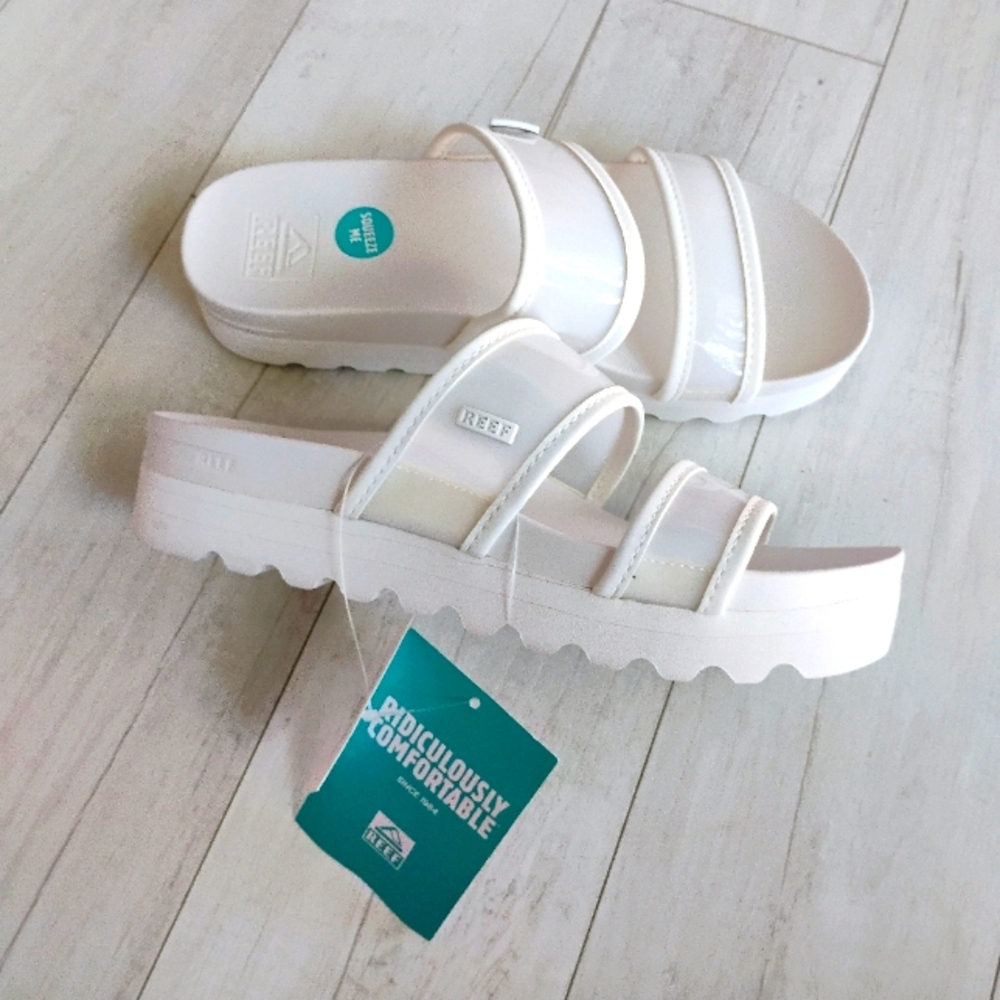 REEF NEW Vista Hi Energy Slide Sandals - Picture 1 of 14